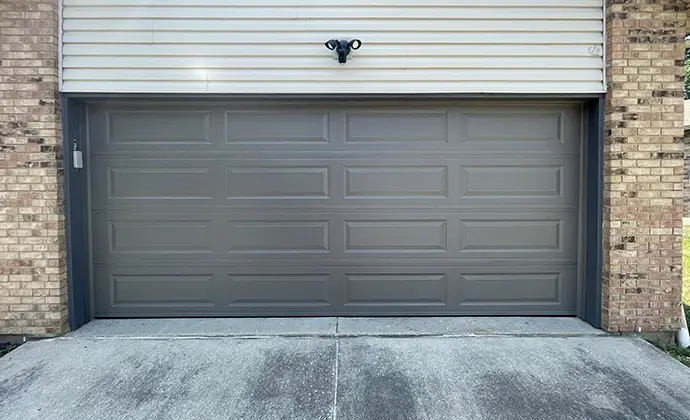 garage door after replacing new doors in belleville il